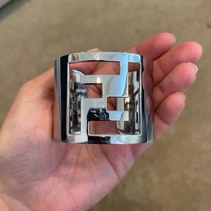 *SOLD Fendi Cuff Silver